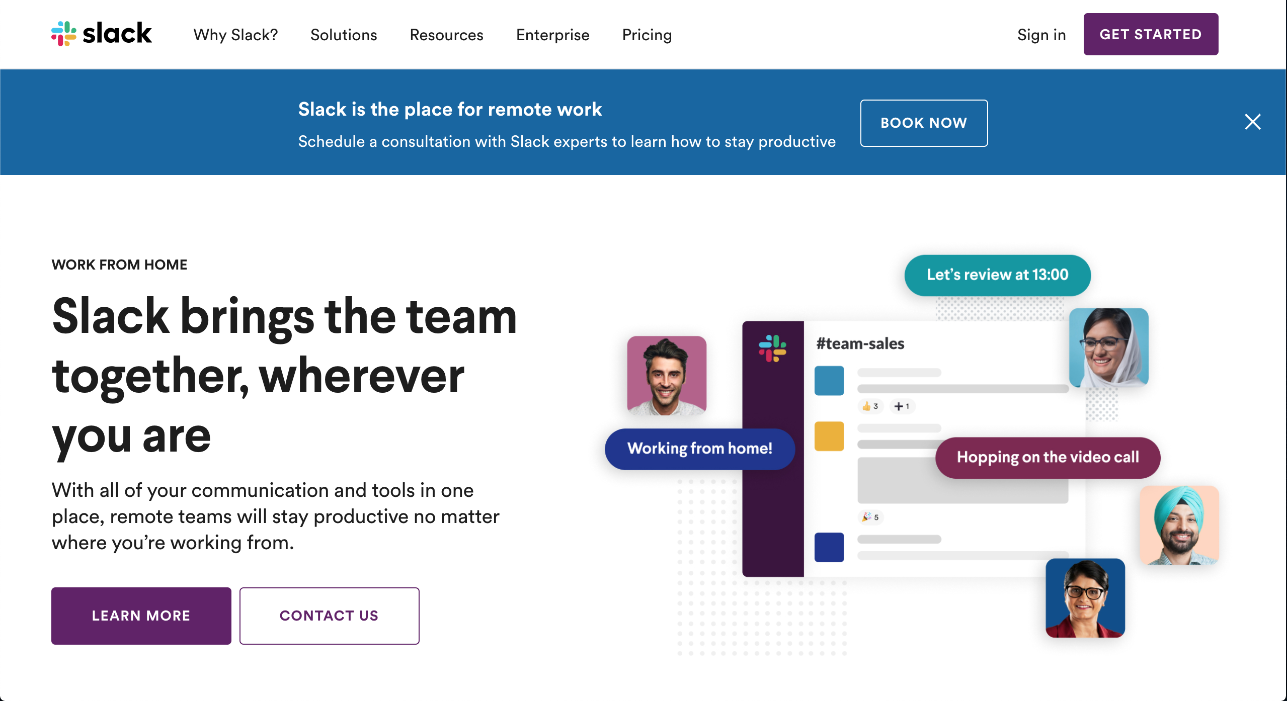 Remote Working Tools - Slack